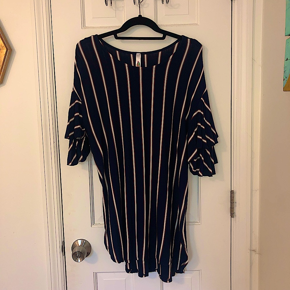 Striped Navy Tunic